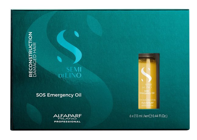 Alfaparf Milano Semi Di Lino Reconstruction SOS Emergency Oil — цена и наличие Alfaparf Milano Semi Di Lino Reconstruction SOS Emergency Oil