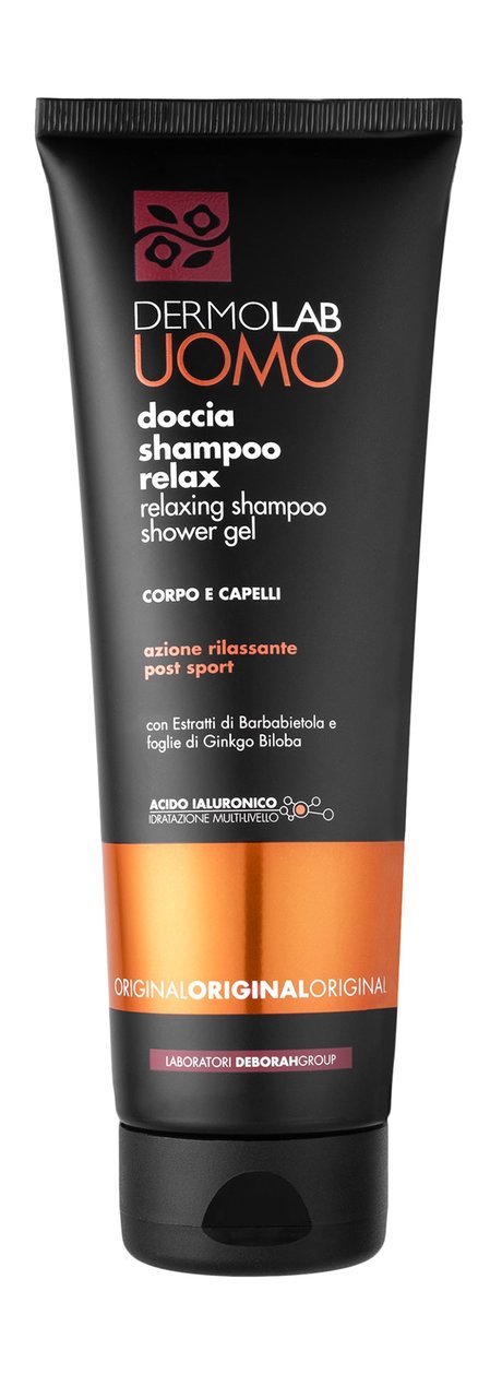 Dermolab UOMO Relaxing Shampoo and Shower Gel