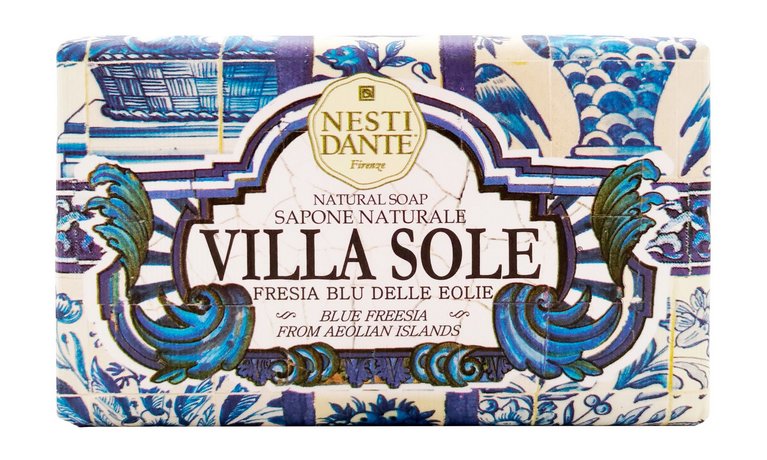 Nesti Dante Villa Sole Blue Freesia From Aeolian Islands Bar Soap