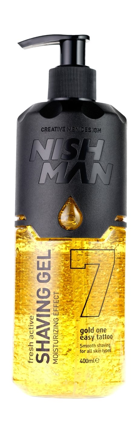 Nishman Fresh Active Shaving Gel 7 Gold One