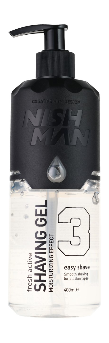 Nishman Fresh Active Shaving Gel 3 Easy Shave