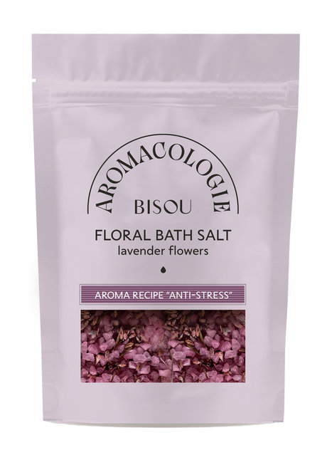 Bisou Aromacologie Anti-Stress Lavender Flower Bath Salt