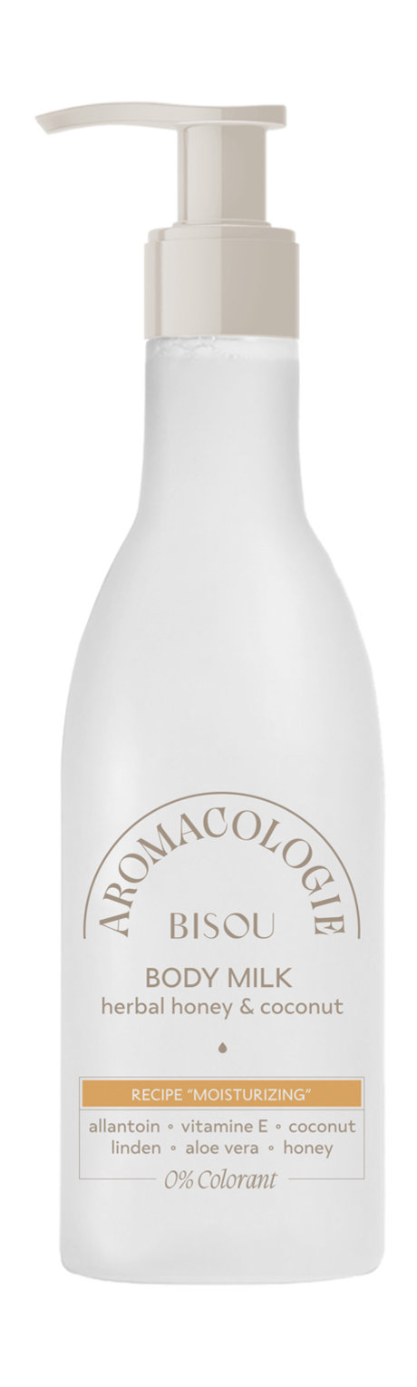 Bisou Aromacologie Moisturizing Herbal Honey and Coconut Body Milk