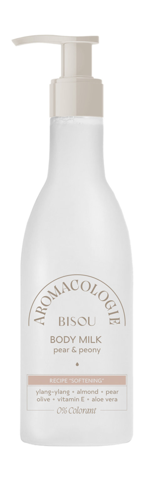 Bisou Aromacologie Softening Pear and Peony Body Milk
