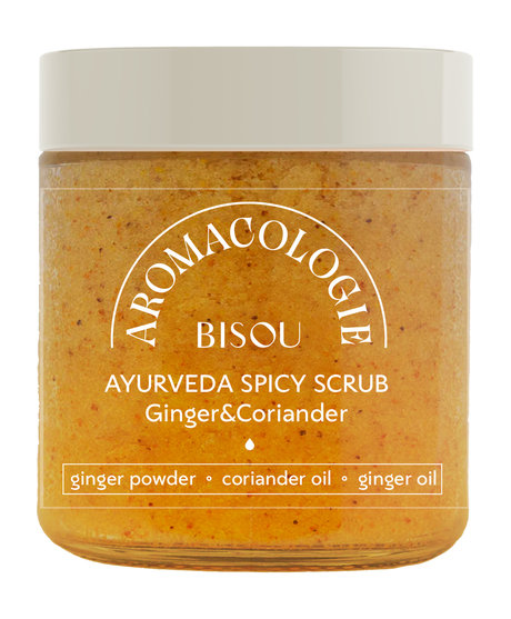 Bisou Aromacologie Ginger and Coriander Ayurveda Spicy Scrub