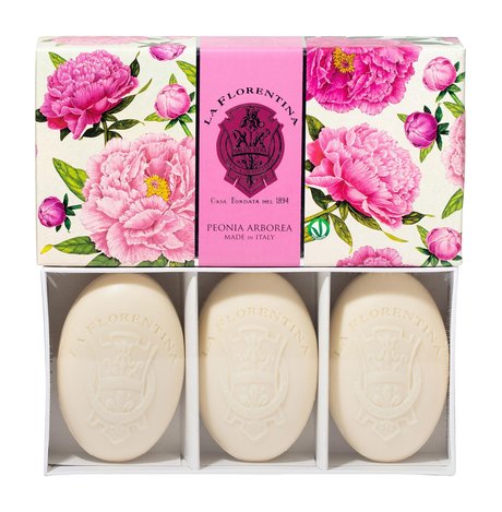 La Florentina Arboreal Peony Soap Set II