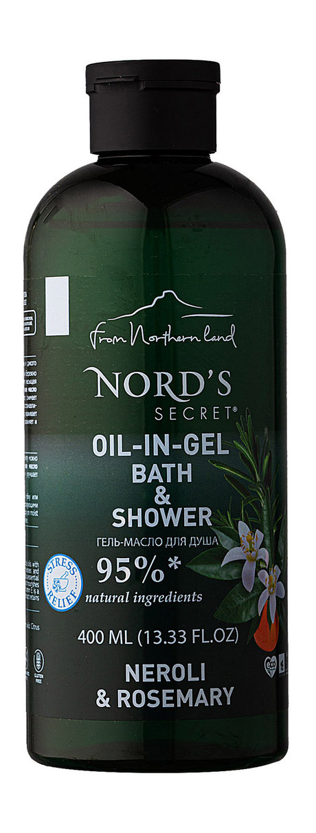 Nord's Secret Bath & Shower Oil-In-Gel Neroli & Rosemary