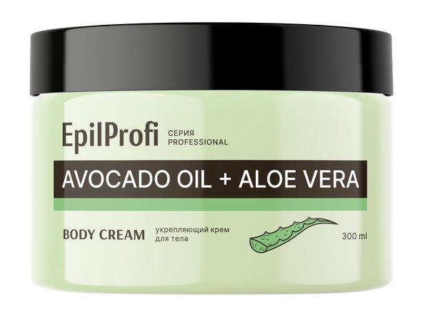 EpilProfi Professional Avocado Oil and Aloe Vera Body Cream