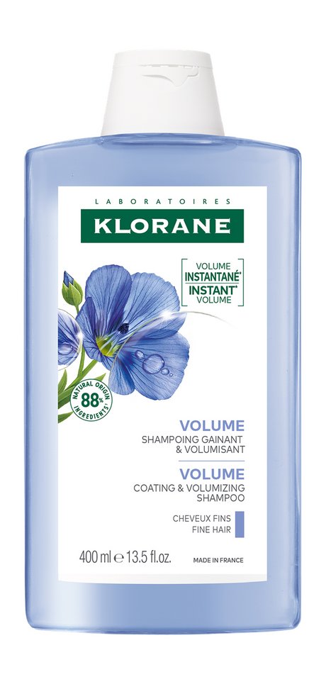 Klorane Volume Shampoo with Organic Flax