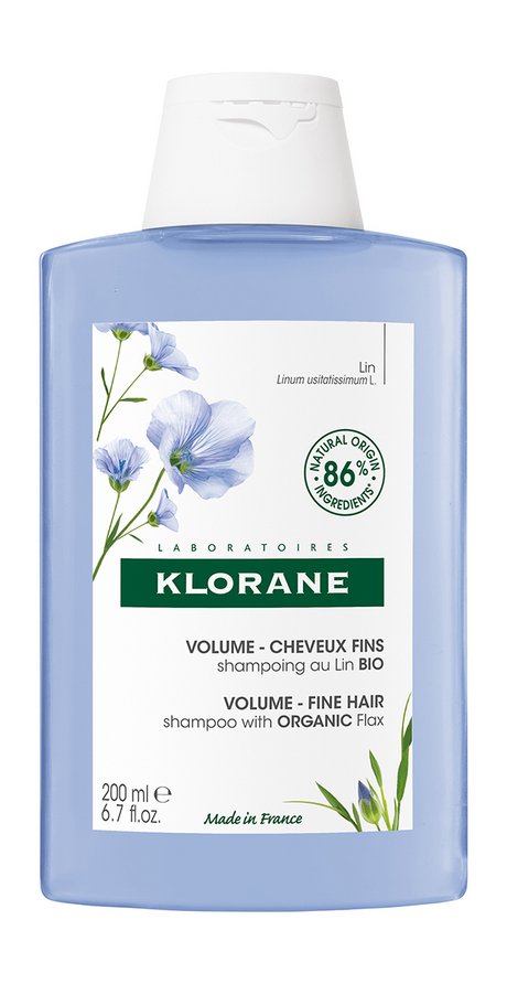 Klorane Volume Shampoo with Organic Flax