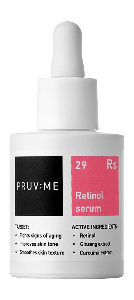 Pruv:Me Rs 29 Retinol Serum — цена и наличие Pruv:Me Rs 29 Retinol Serum