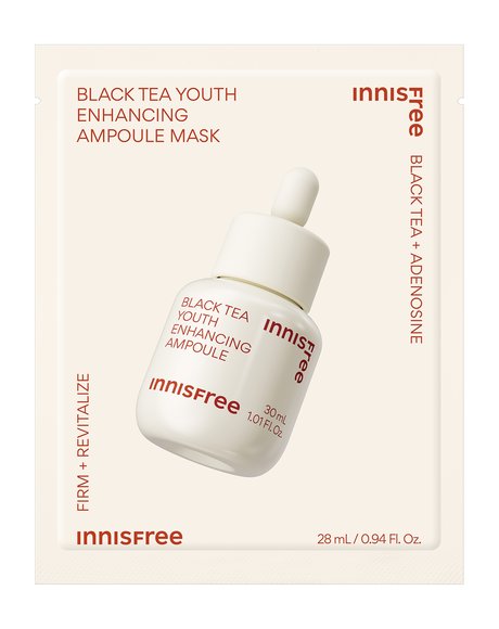 Innisfree Black Tea Youth Enhancing Ampoule Mask