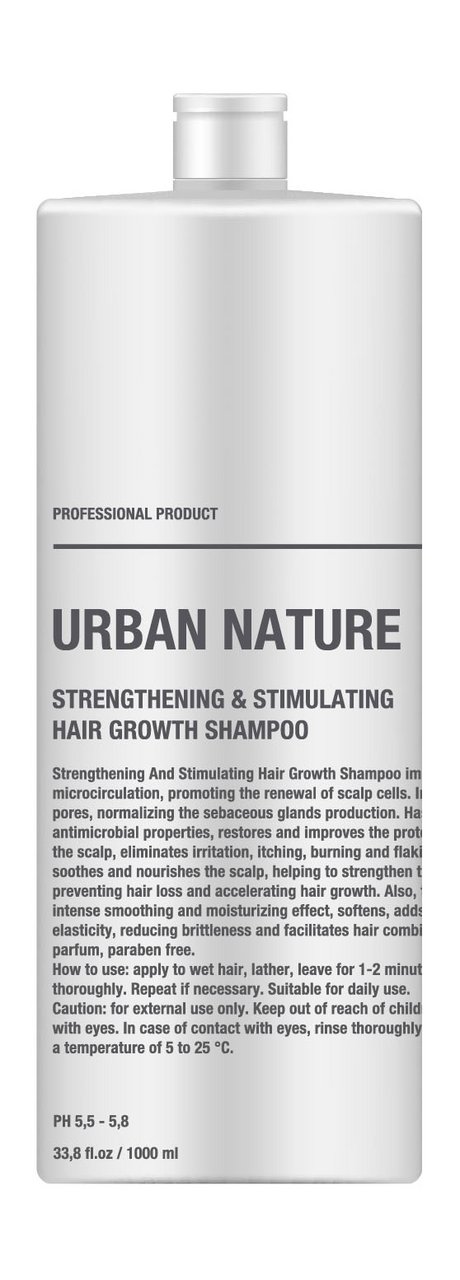 Urban Nature Strengthening and Stimulating Hair Growth Shampoo