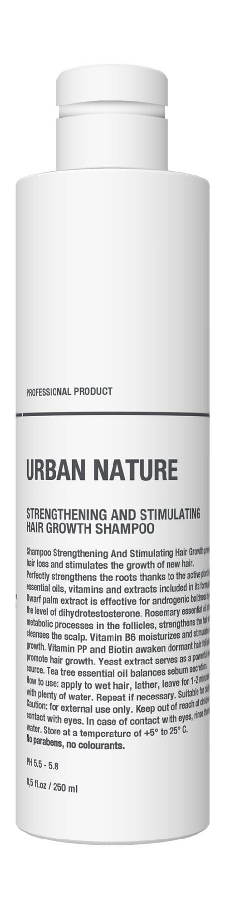 Urban Nature Strengthening and Stimulating Hair Growth Shampoo