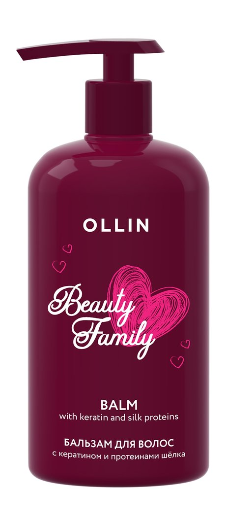 Ollin Beauty Family Keratin and Silk Proteins Balm