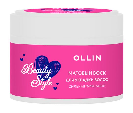 Ollin Professional Beauty Style Матовый воск Для укладки волос Сильная фиксация