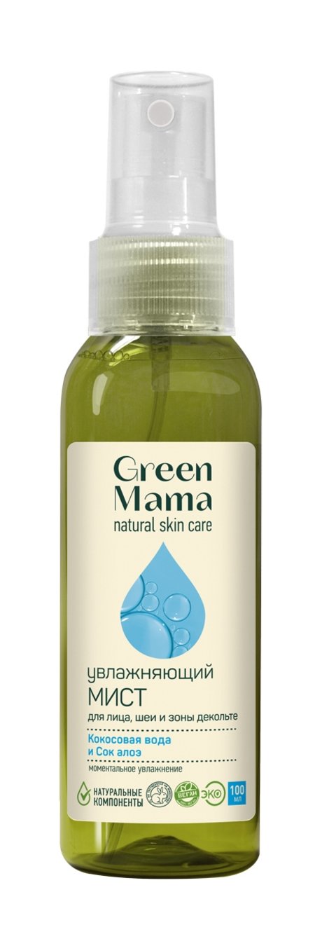 Green Mama Кокосовая вода и сок алоэ