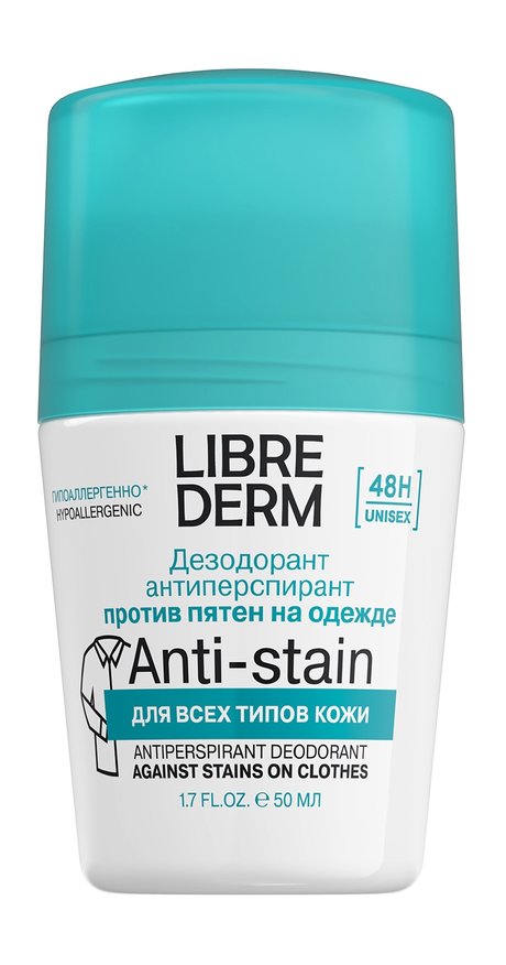 Librederm 48 Hours Anti-Stain Antiperspirant Deodorant