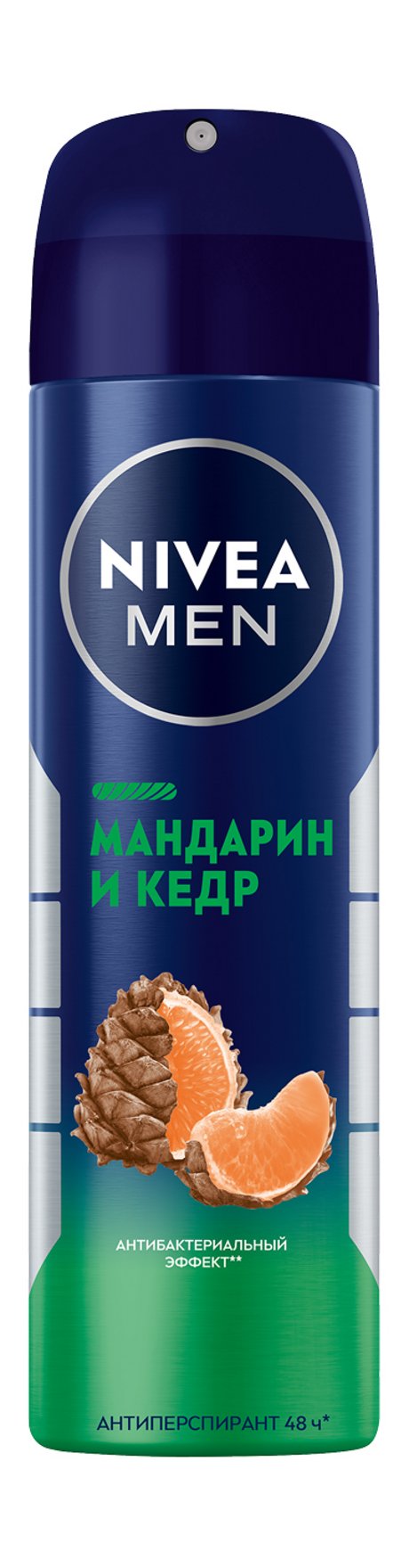 Nivea Men Мандарин и кедр Антиперспирант-спрей