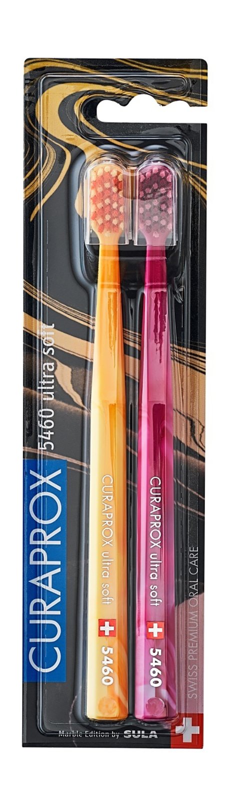 Curaprox Toothbrush 5460 Ultra Soft Set Special Edition | Marble