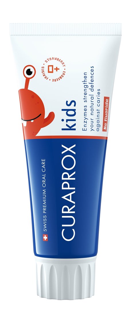 Curaprox Kids Zero Strawberry Doodle Toothpaste