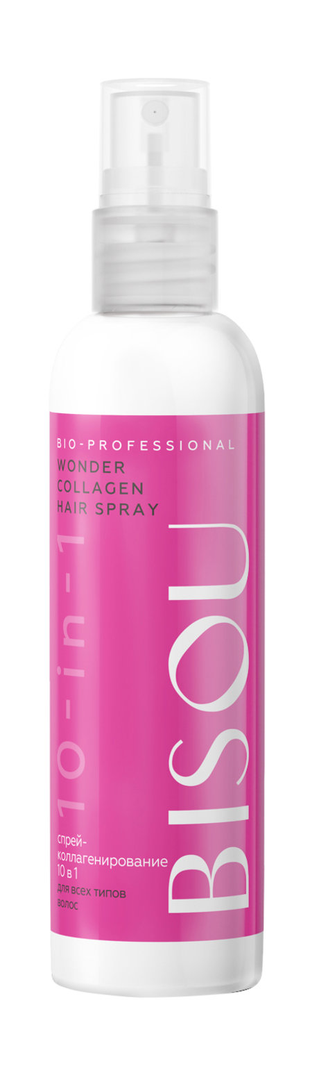Bisou Bio-Professional Wonder Collagen Hair Spray 10 In 1