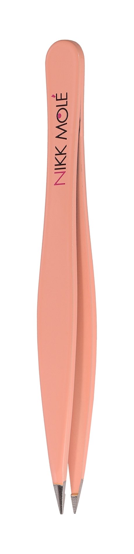 Nikk Mole Peach Sharp Tweezers