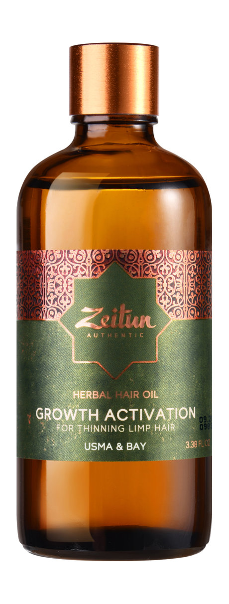 Zeitun Growth Activation For Thinning Limp Hair Herbal Oil