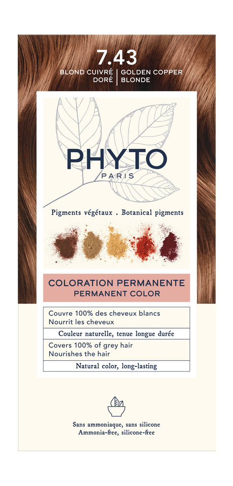Phyto 7.43 Phytocolor Copper Golden Blonde