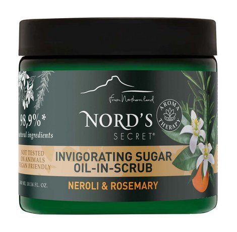 Nord's Secret Calming Sugar Oil-in Scrub Neroli & Rosemary