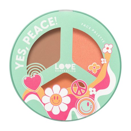 Love Generation Yes, Peace Face Palette