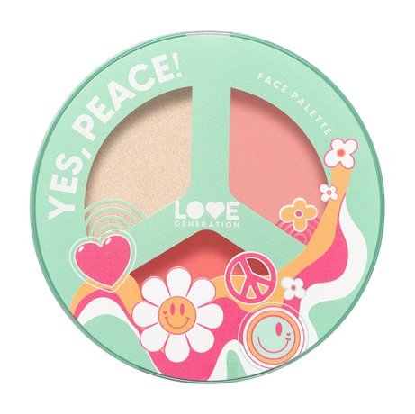 Love Generation Yes, Peace Face Palette