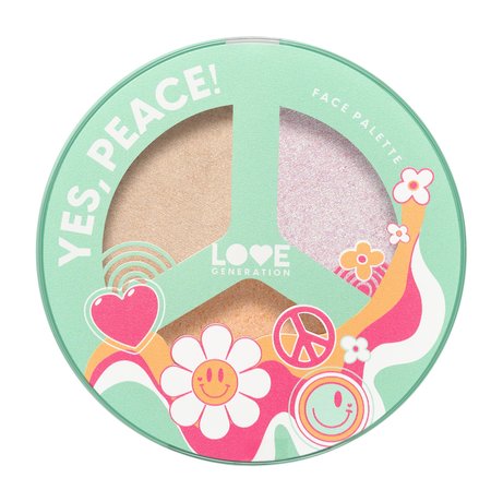 Love Generation Yes, Peace Face Palette