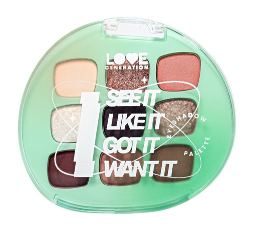 Love Generation I See It I Like It I Want It I Got It Eyeshadow Palette