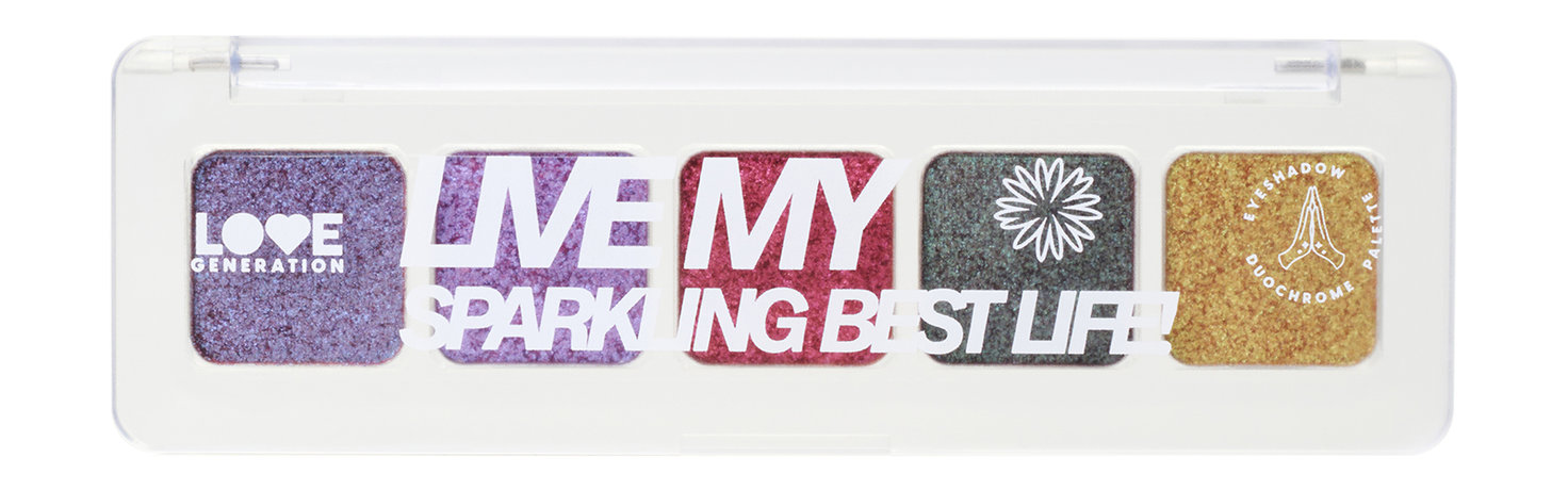 Love Generation Live My Sparkling Best Life Duochrome Eyeshadow Palette