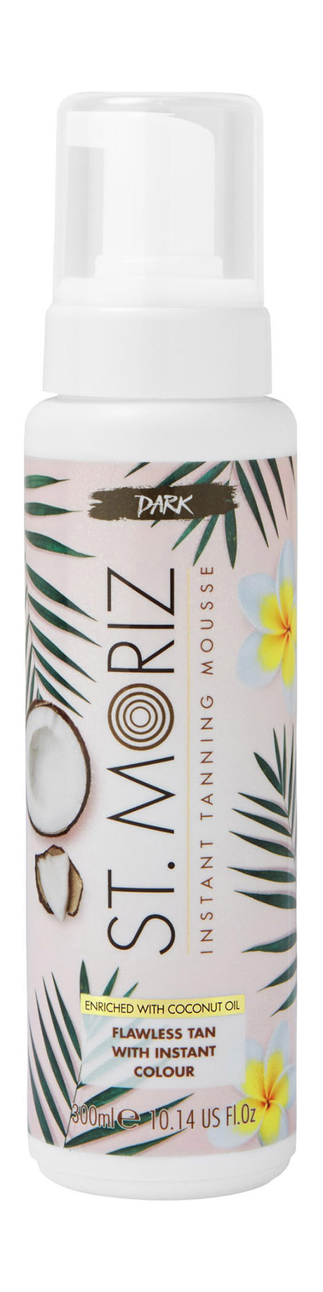 Тонирующий мусс-автобронзант с маслом кокоса - темный St. Moritz Instant Tanning Mousse Dark
