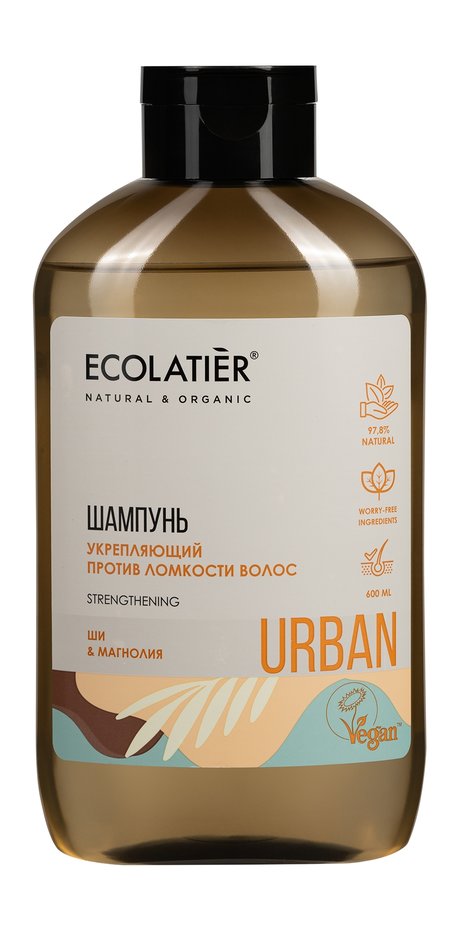Ecolatier Urban Ши & Магнолия Укрепляющий шампунь