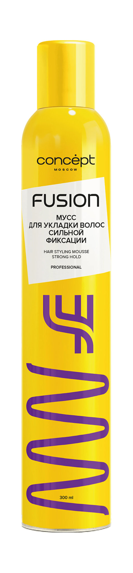 Concept Moscow Fusion Strong Hold Hair Styling Mousse 4