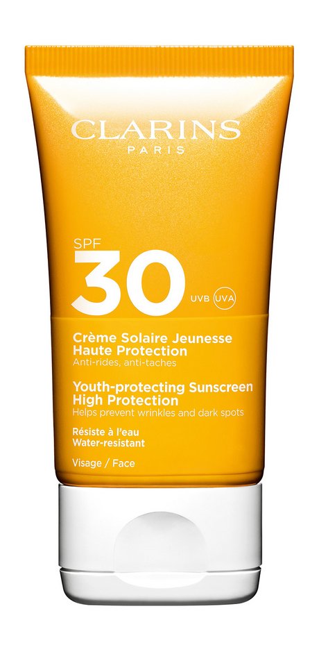 Clarins Youth-Protecting Sunscreen High Protection SPF 30 — цена и наличие Clarins Youth-Protecting Sunscreen High Protection SPF 30