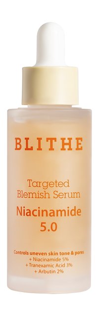 Сыворотка для лица против пигментации с ниацинамидом Blithe Niacinamide 5.0 Targeted Blemish Serum