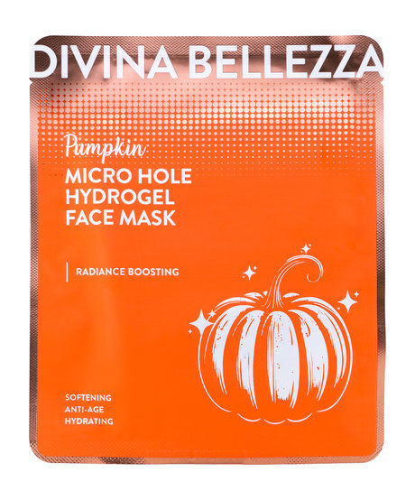 DiVina Bellezza Pumpkin Micro Hole Hydrogel Face Mask