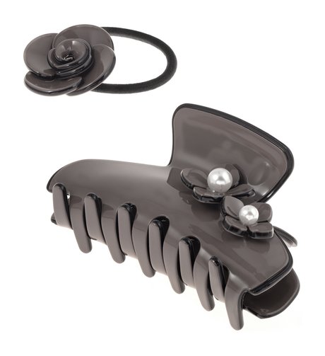 Ronda Hair Clip & Tie Set ЗП-226/1