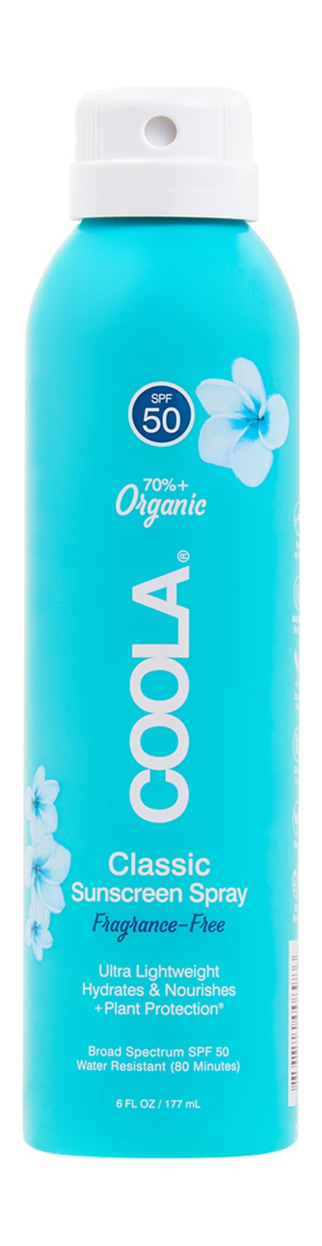 Coola Classic Sunscreen Spray SPF 50 Fragrance-Free