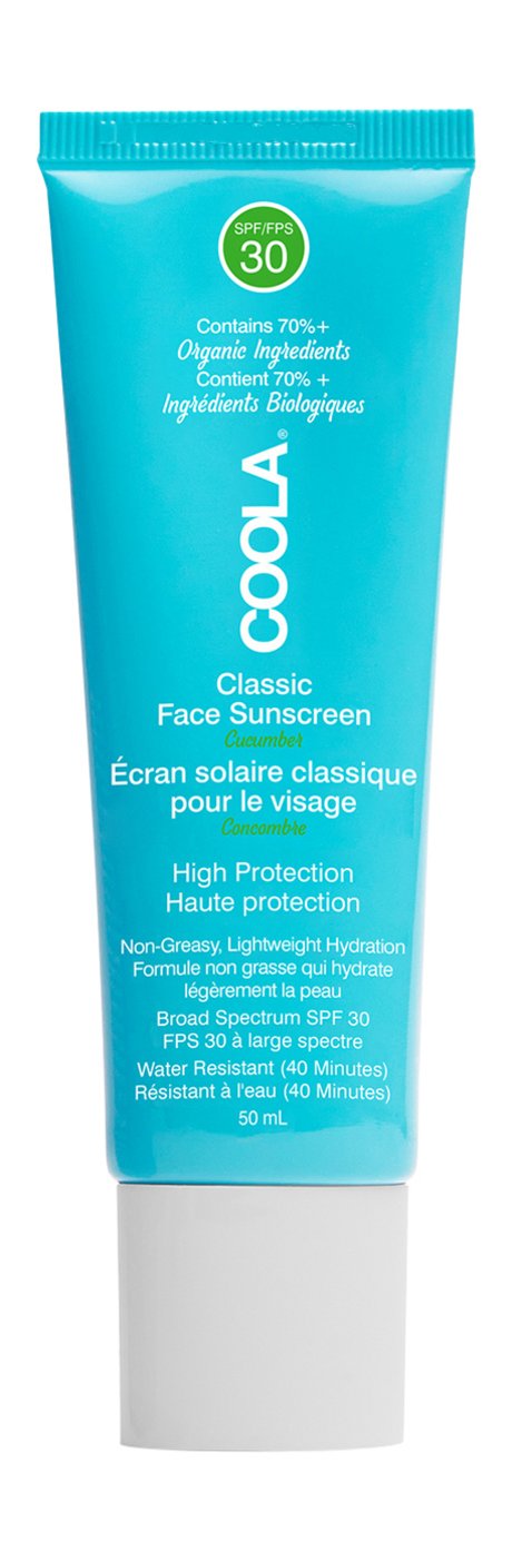 Coola Classic Face Sunscreen SPF 30 Cucumber