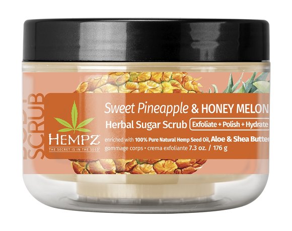 Hempz Sweet Pineapple & Honey Melon Herbal Sugar Scrub
