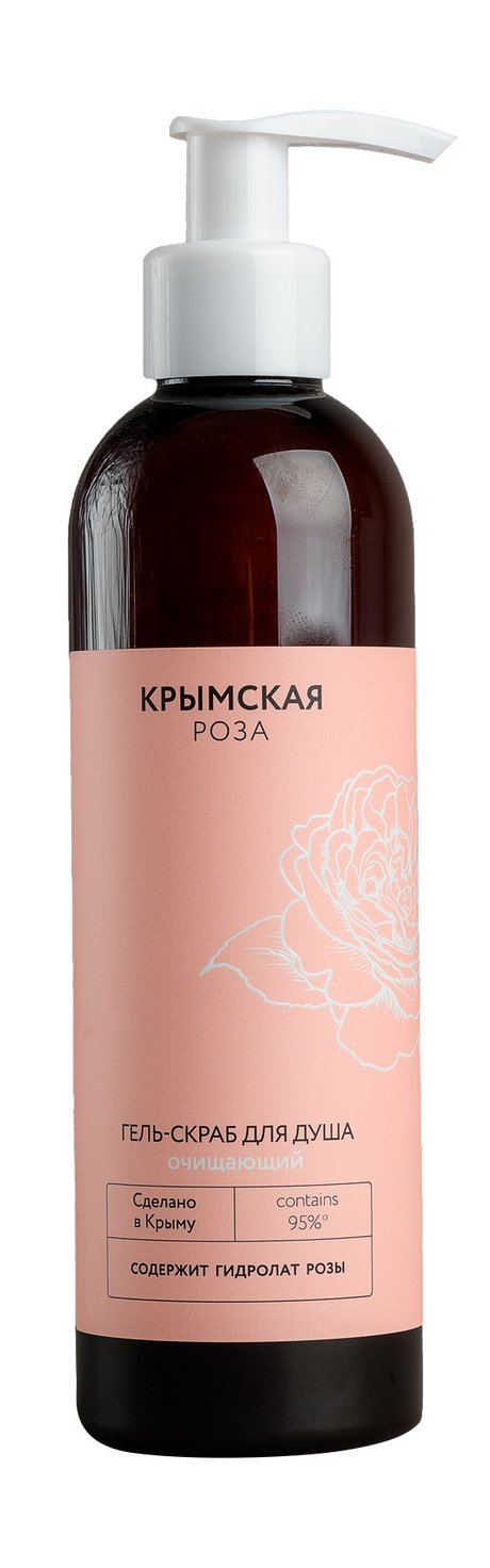 Крымская Роза Гель-скраб для душа Очищающий