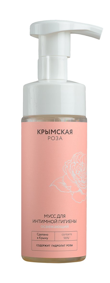 Крымская Роза Мусс для интимной гигиены Освежающий