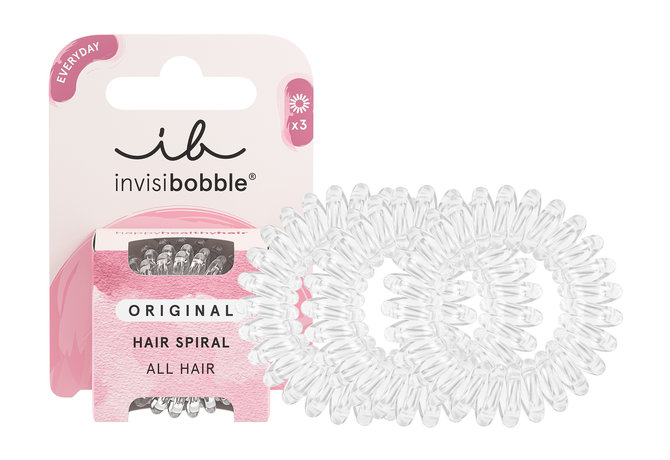 Invisibobble Original Hair Spiral Crystal Clear