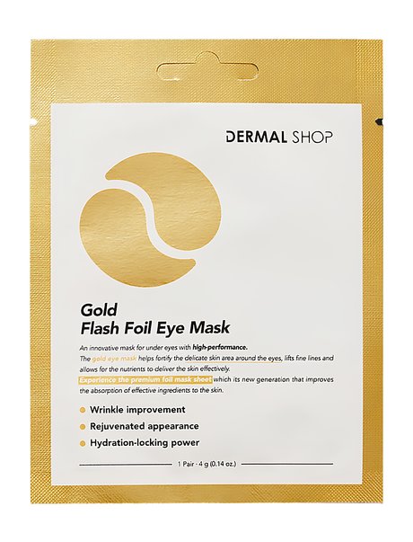 Dermal Gold Flash Foil Eye Mask — цена и наличие Dermal Gold Flash Foil Eye Mask