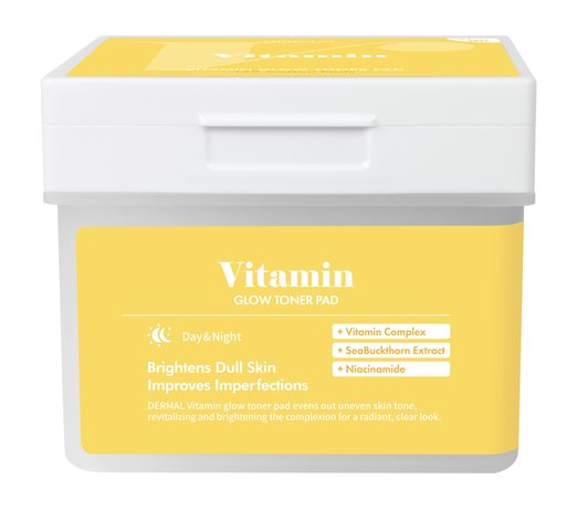 Dermal Vitamin Glow Toner Pad